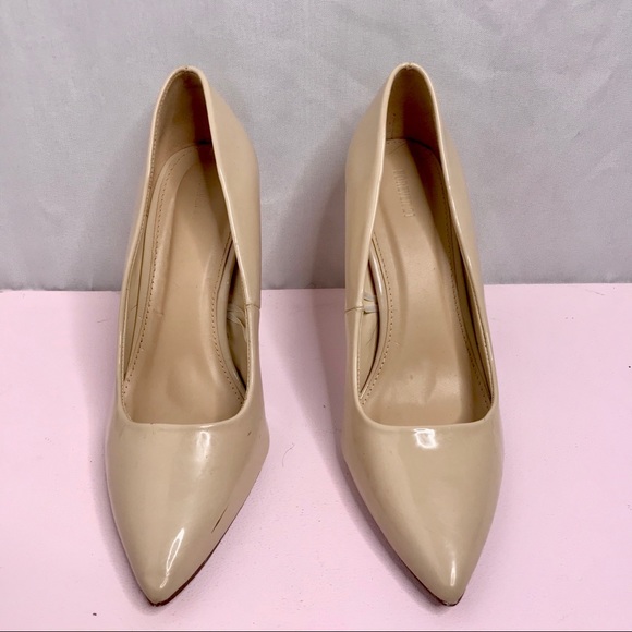 Tan Patent Court Heels - Picture 2 of 4